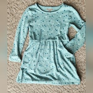 XS 4/5 Cat and Jack Mint Star Dress